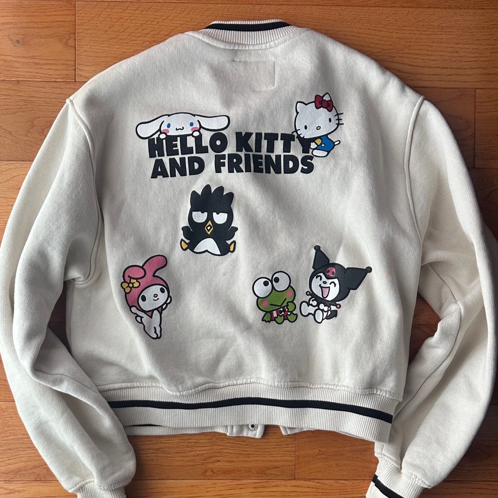 Hello Kitty White and Black Kids Jacket